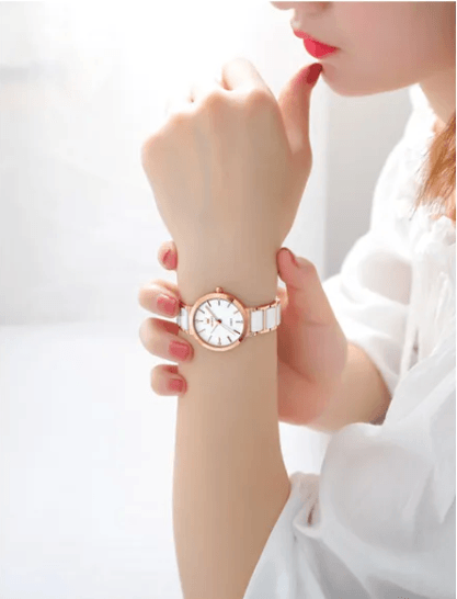 Relógio Feminino de Cerâmica Elegance - Multilys
