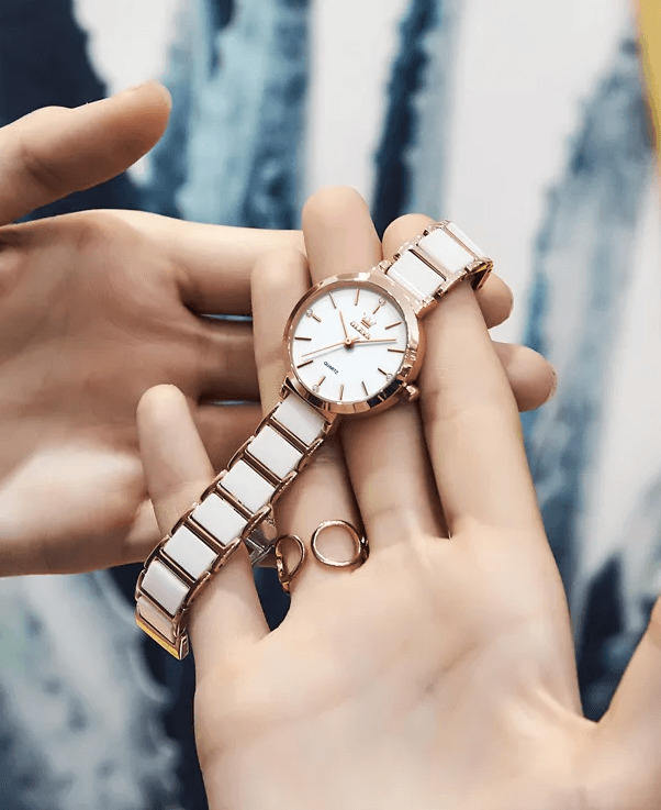 Relógio Feminino de Cerâmica Elegance - Multilys