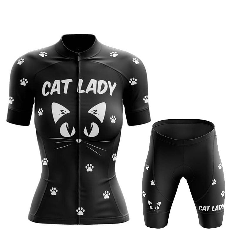 Conjunto Ciclismo Feminino Cat Lady - MULTILYS